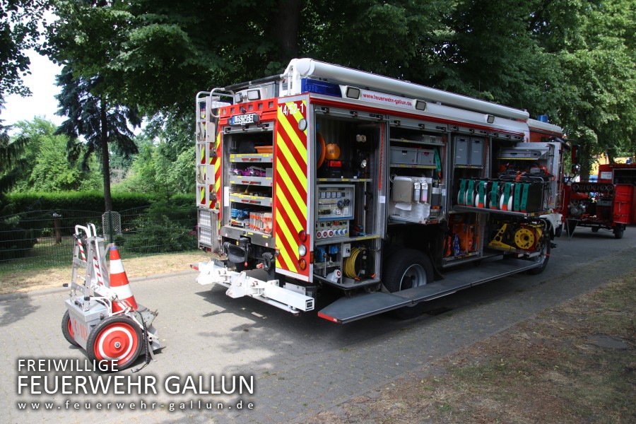 Feuerwehrfest zu unserem Jubiläum